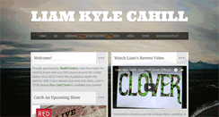 Desktop Screenshot of liamkylecahill.com